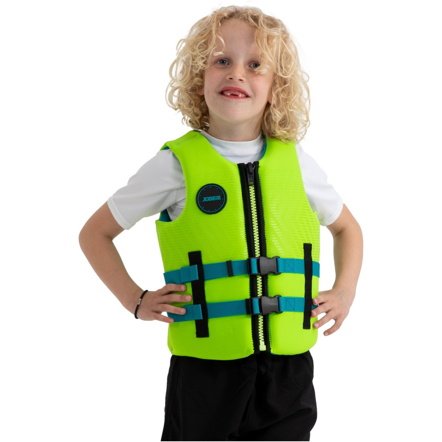 2026 Jobe Junior 50N Neopreen Reddingsvest 244925003 - Lime Green